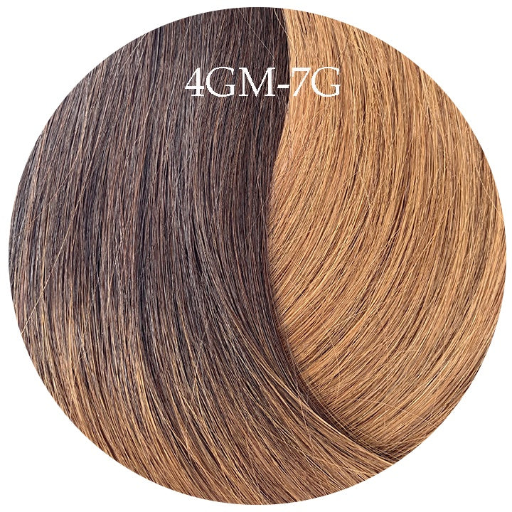 4GM-7G-BOX/20INCH/50,8CM 7PIECE CLIPIN-WARM MOCHA MELT OMBRE