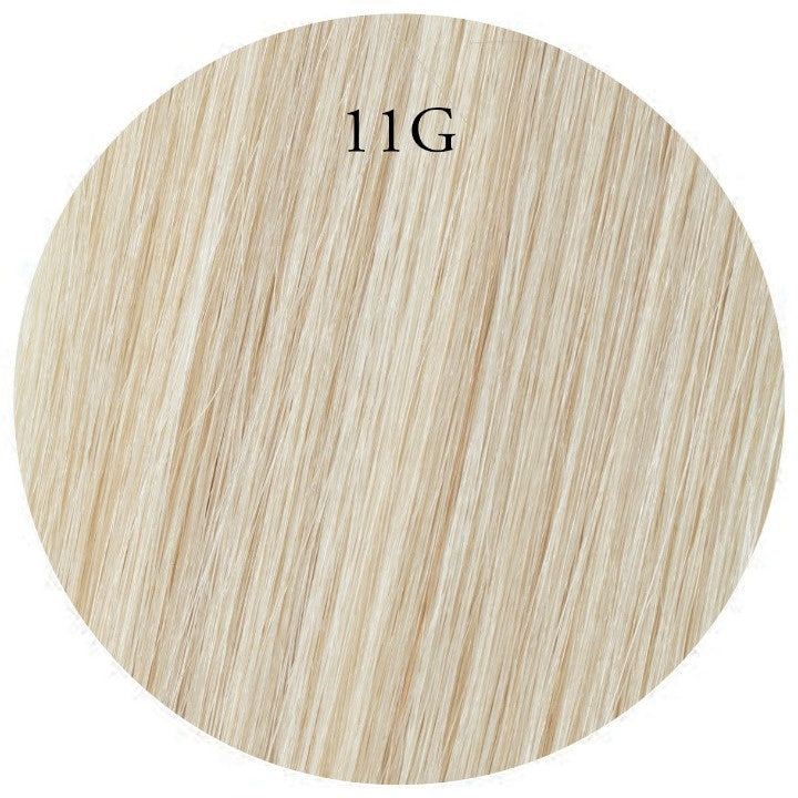 11G-20 INCH/50,8 CM 7 PIECE CLIP IN - PLATINUM BLONDE