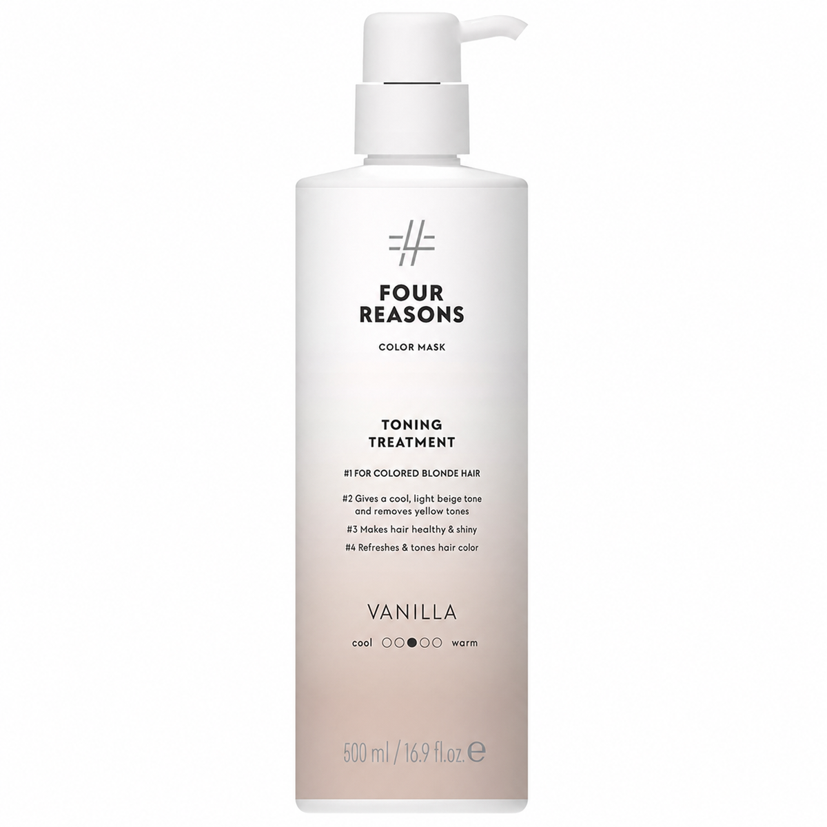 FR CM TONING TREATMENT VANILLA 500 ml