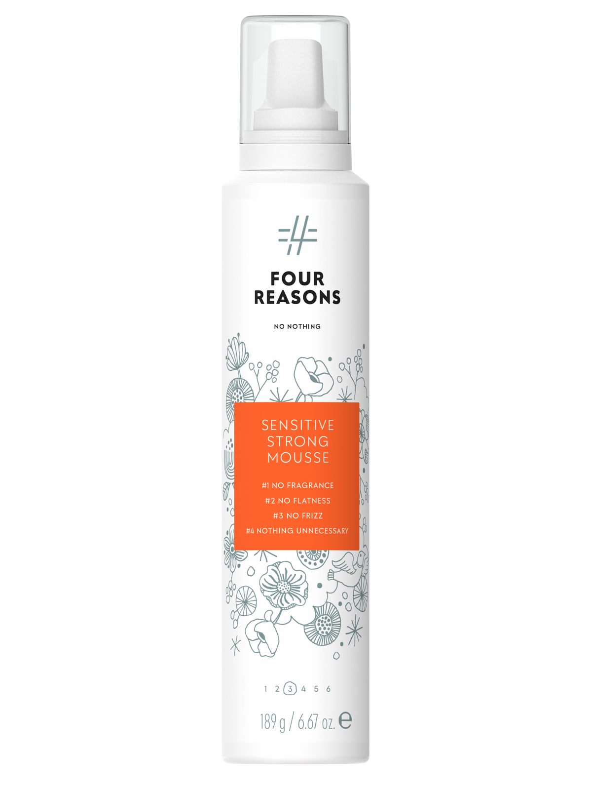 FR NN Sensitive Strong Mousse 200 ml