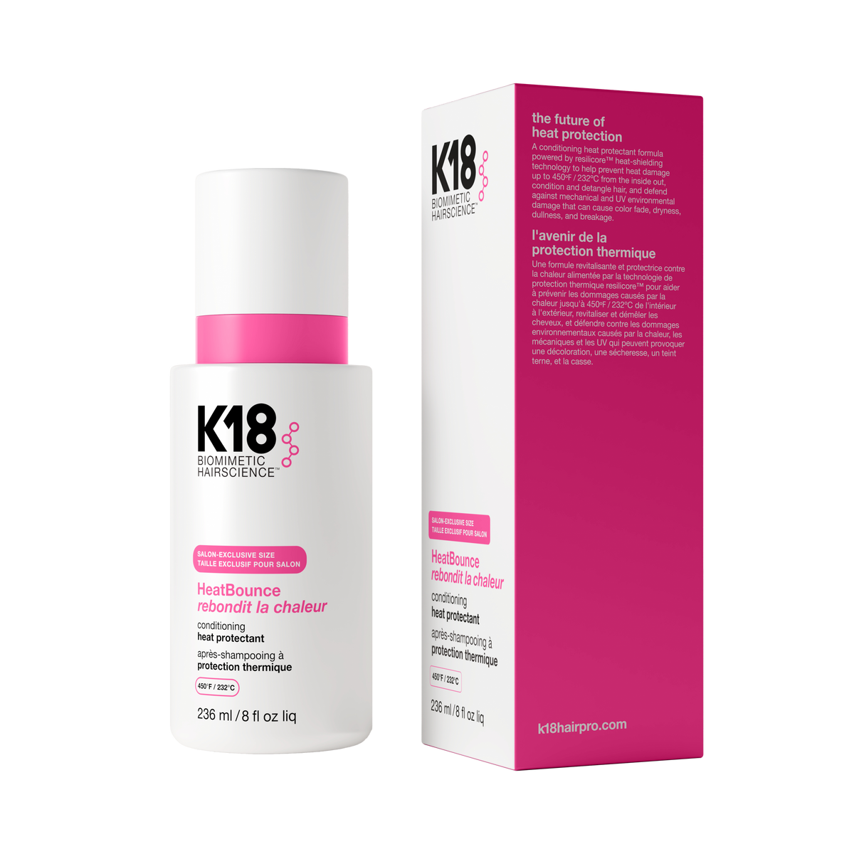 k18 HeatBounce conditioning heat protectant 236ml