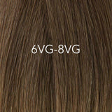 6VG-8VG-20 POUCES/50,8 CM À CLIPS 7 PIÈCES – OMBRÉ BRUN FROID