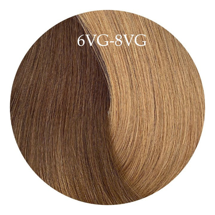 6VG-8VG-20 INCH/50,8 CM 7 PIECE CLIP IN - COOL BROWN OMBRE