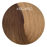 6VG-8VG-20 INCH/50,8 CM 7 PIECE CLIP IN - COOL BROWN OMBRE