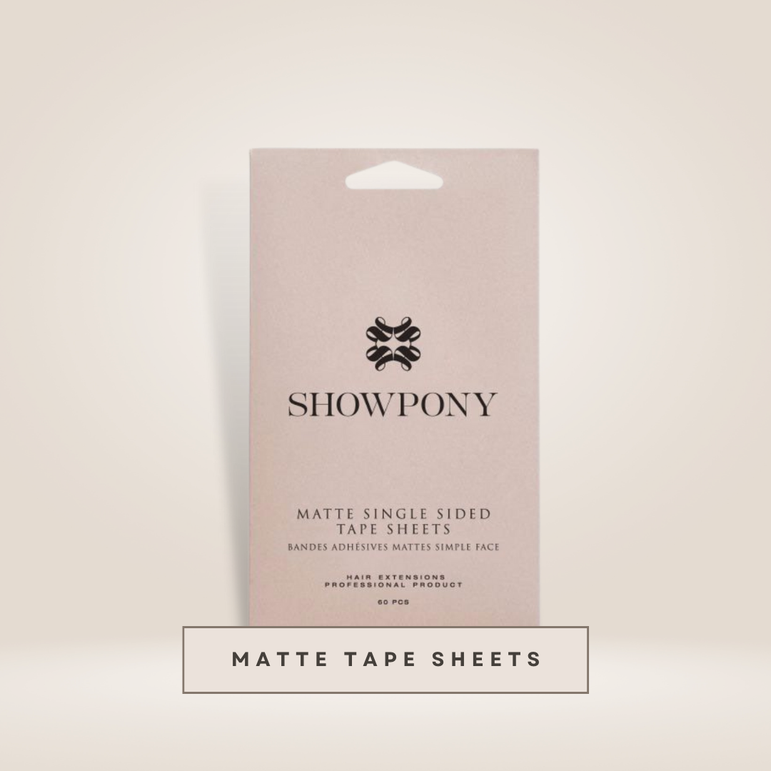 MATTE SINGLE SIDED TAPE SHEETS 60PC