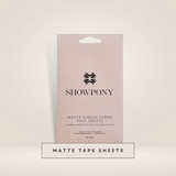 MATTE SINGLE SIDED TAPE SHEETS 60PC