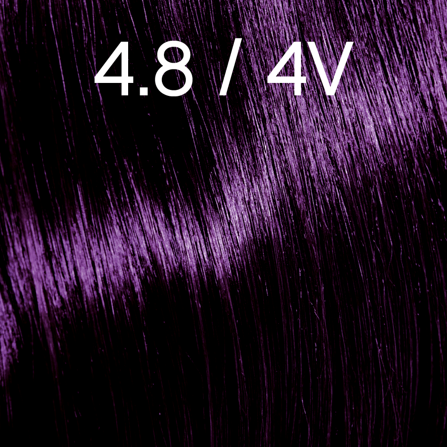 CODE - 4V/4.8 CHÂTAIN MOYEN.VIOLET 100ML