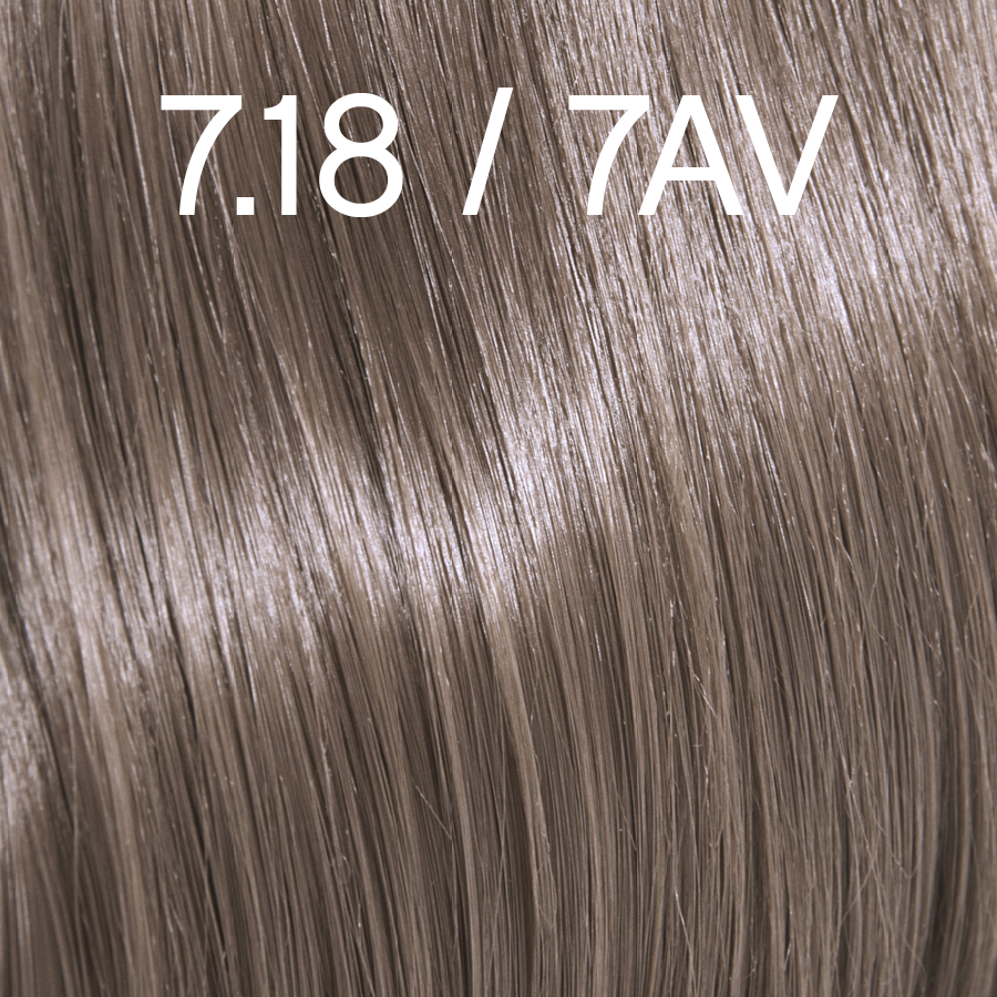 CODE - 7AV/7.18 BLOND MOYEN.CENDRE.VIOLET 100ML