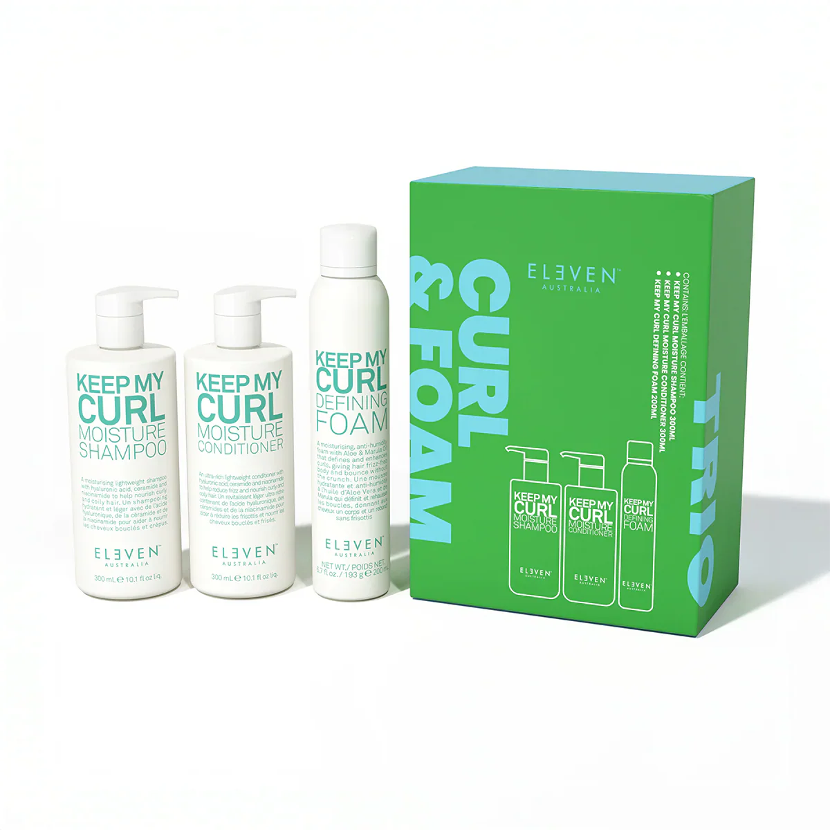TRIO BOUCLES & MOUSSE