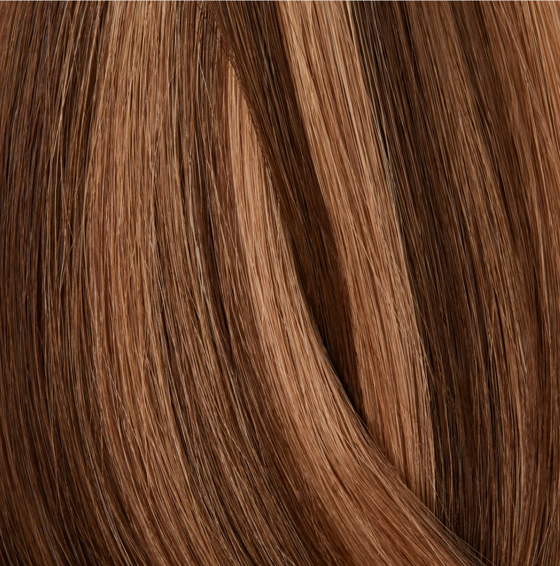 MINI MICRO BEAD HAIR EXTENSIONS 20" - MID BROWN H/LIGHT 25PC