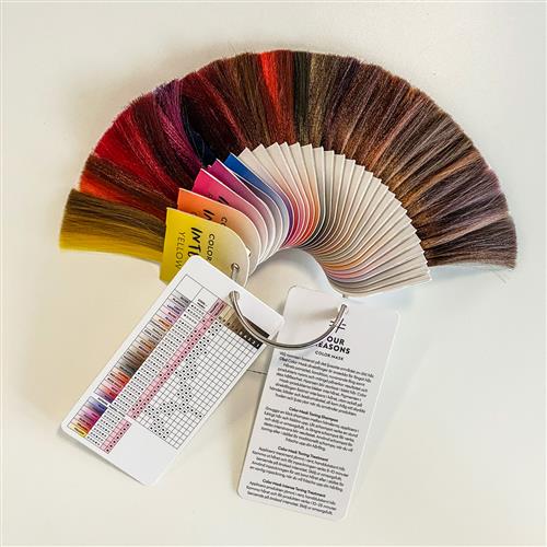 Color Mask Color Chart with swathes