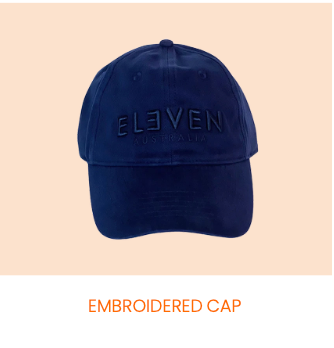 ELEVEN EMBROIDERED CAP