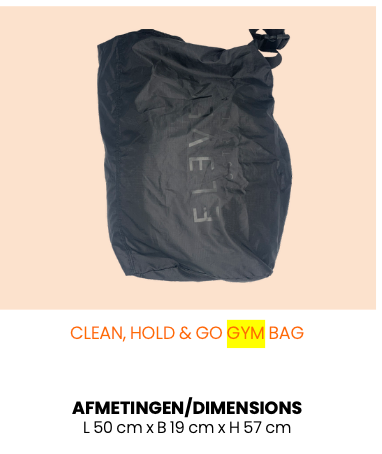 CLEAN, HOLD & GO GYM BAG
