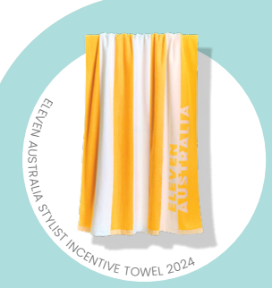 STYLIST INCENTIVE BEACH YELLOW TOWEL 2024