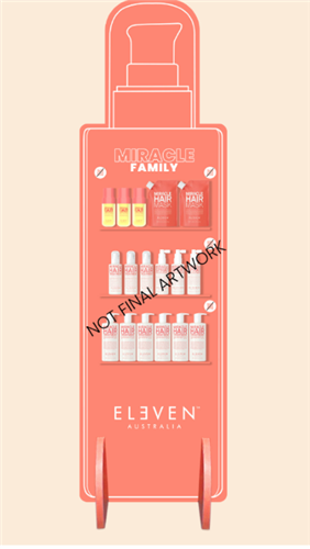 MIRACLE. FAMILY DISPLAY STAND