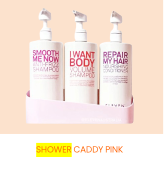 ELEVEN SHOWER CADDY - PINK