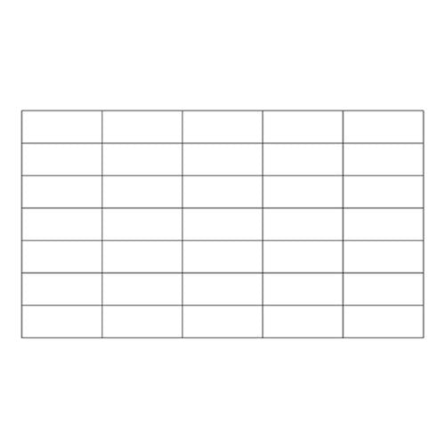 Optima color shelf /291x509x170mm / 70 colors